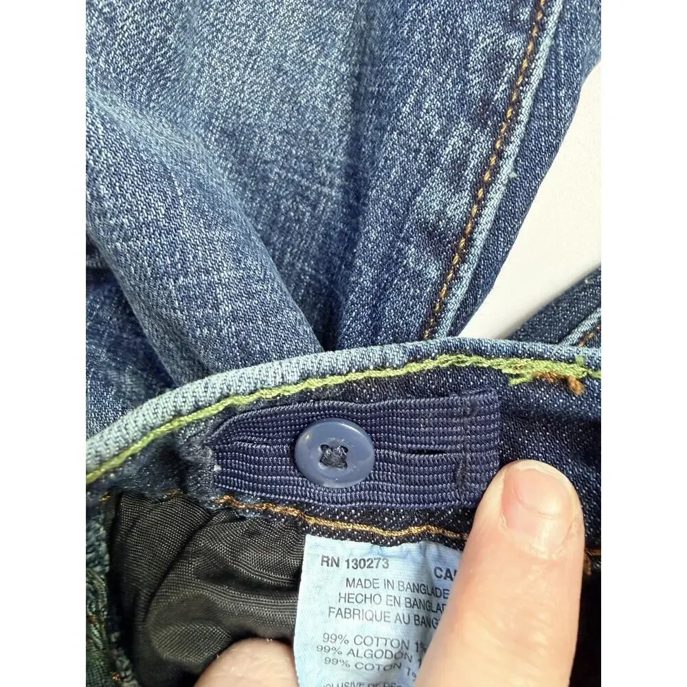Wrangler Retro Slim Straight Cowboy Blue Jeans Size 9 Western Farm Utility‎